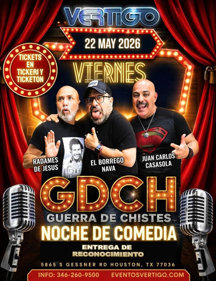 Guerra de Jostes in Houston, TX – Radamés, El Borrego Nava and Juan Carlos Casasola live