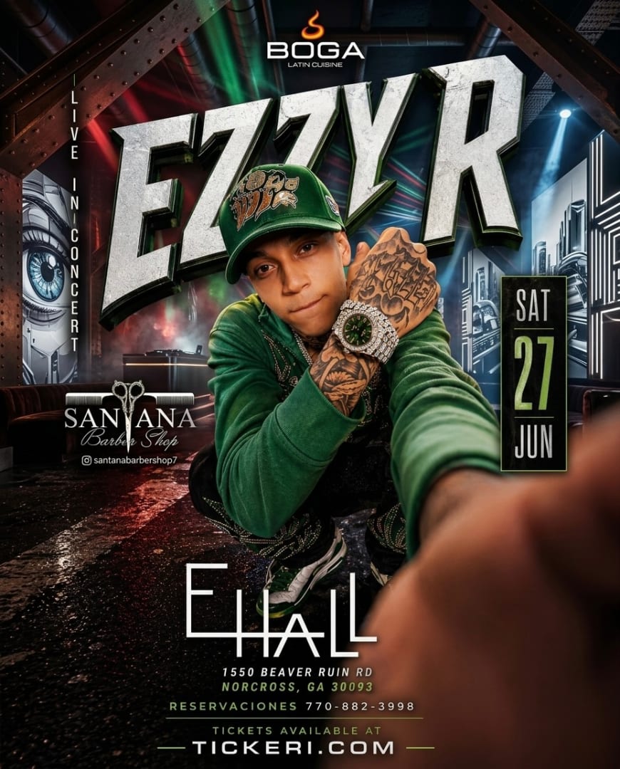 EZZY R en vivo en concierto y Santana Girls