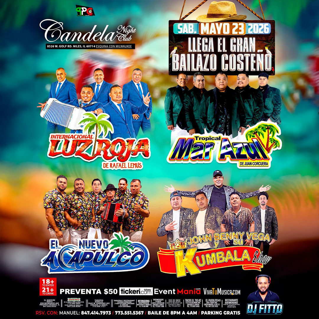 Great Coastal Dance at Candela Night Club with Red Light, Blue Sea and more