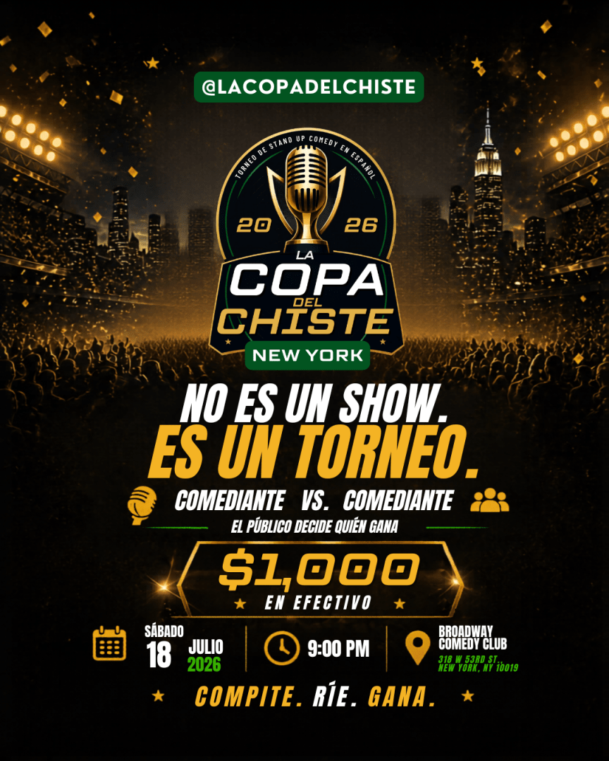The Joke Cup | Stand Up Tournament in Spanish in NYC