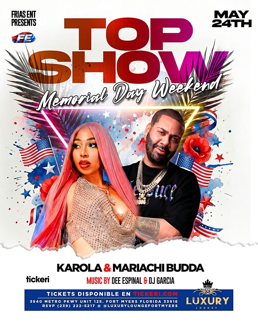 Karola & mariachi budda Top show memorial weekend