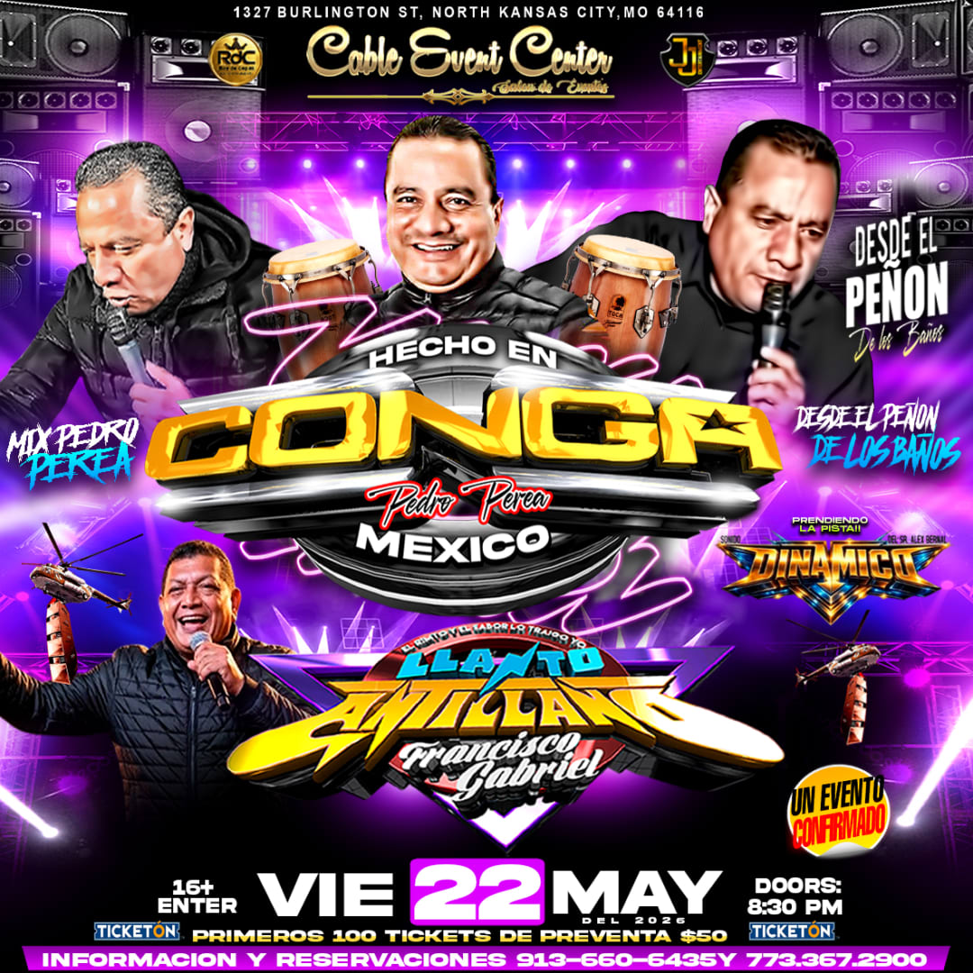 SONIDO LA CONGA en KANSAS CITY