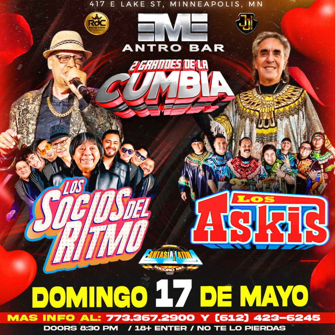 Los SOCIOS del RITMO y Los ASKIS en MINNEAPOLIS MN