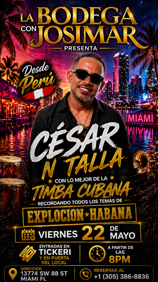 Cesar N SIZE IN MIAMI