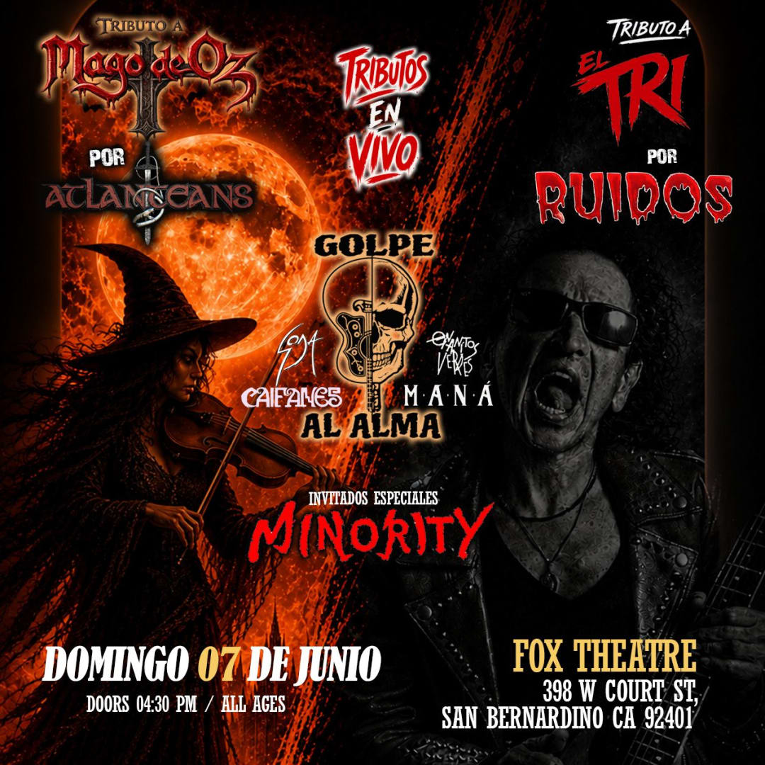 Mägo de Oz and El Tri Live Tributes