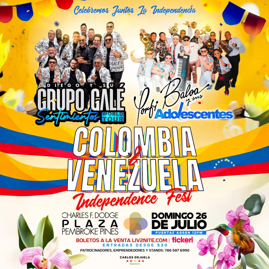 Colombia & Venezuela Independence Fest