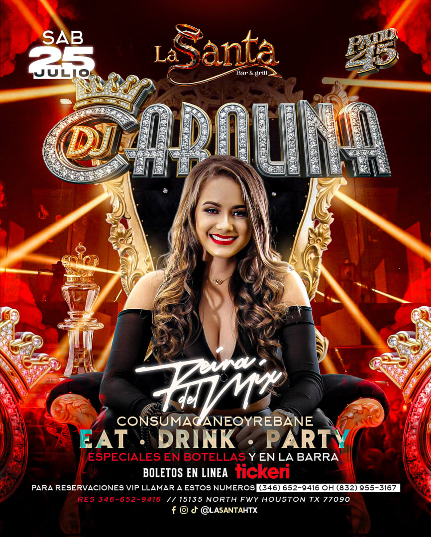DJ CAROLINA LIVE WITH HER MACANEO AND REBANE