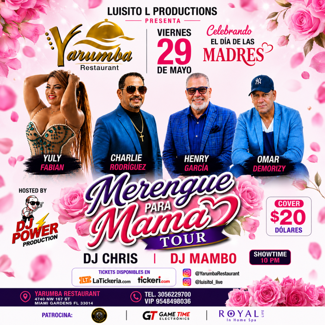 Charlie Rodríguez, Henry Garcia, Omar Demorizy, Yuly Fabian