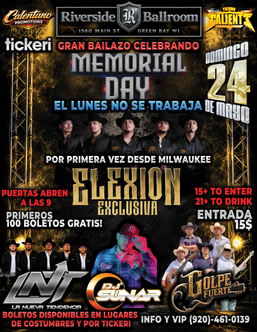 GRAN BAILE DE MEMORIAL DAY