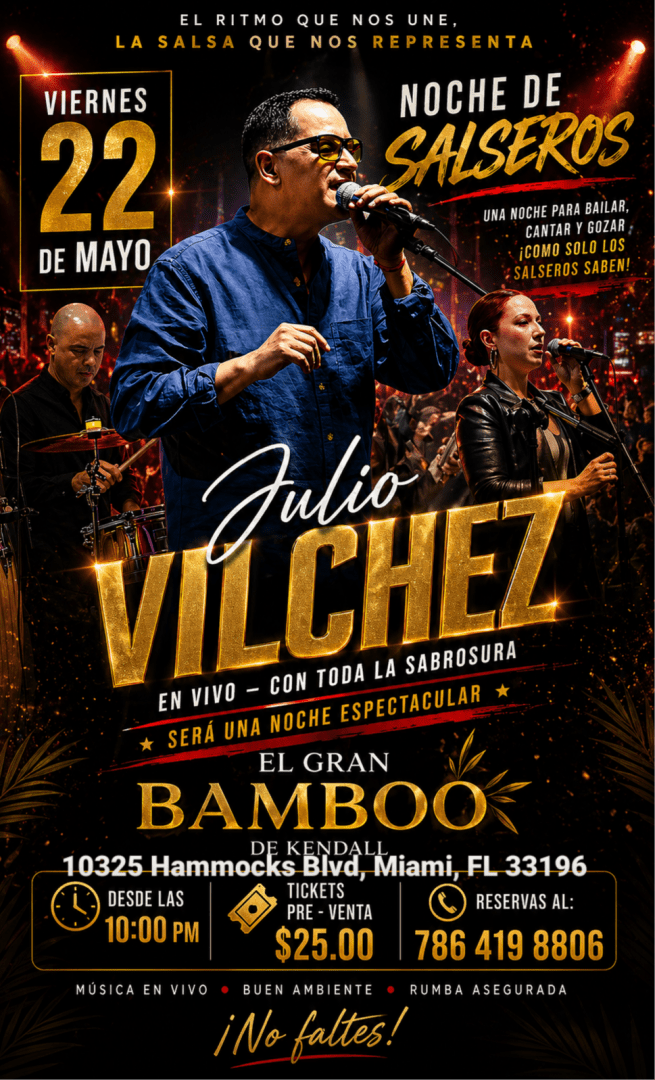 Night of Salseros/ Julio Vilchez Orchestra & Choirs