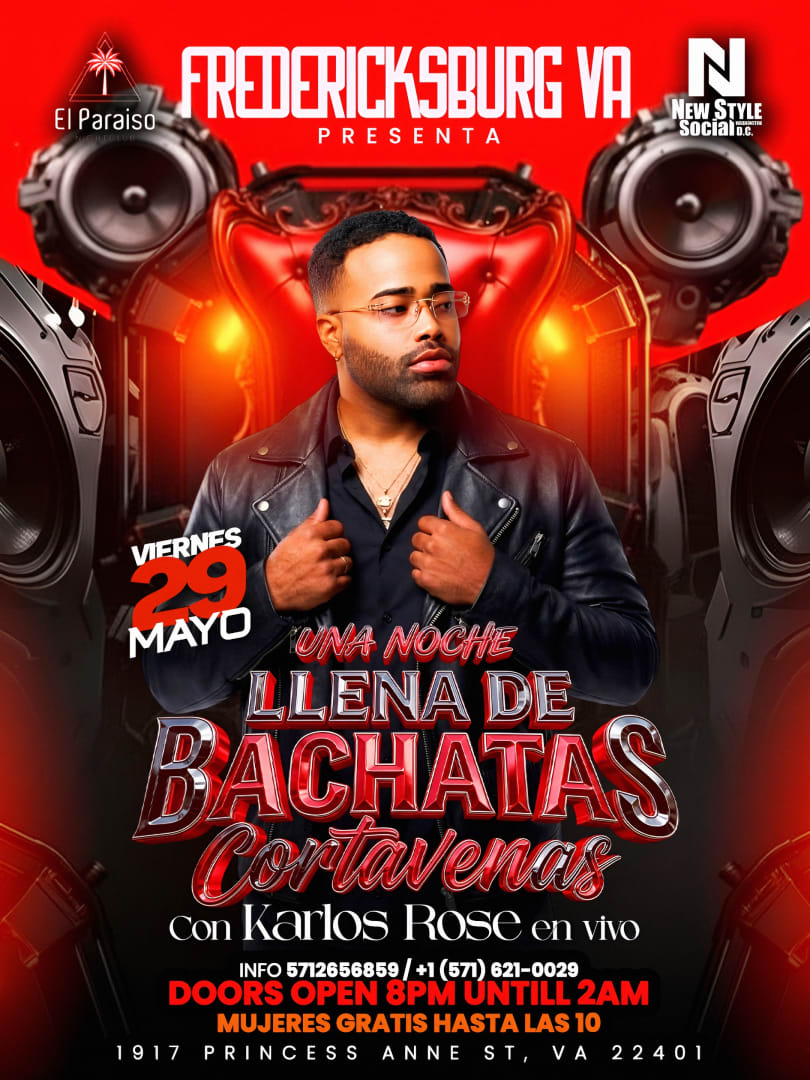 Karlos rose noche de bachata
