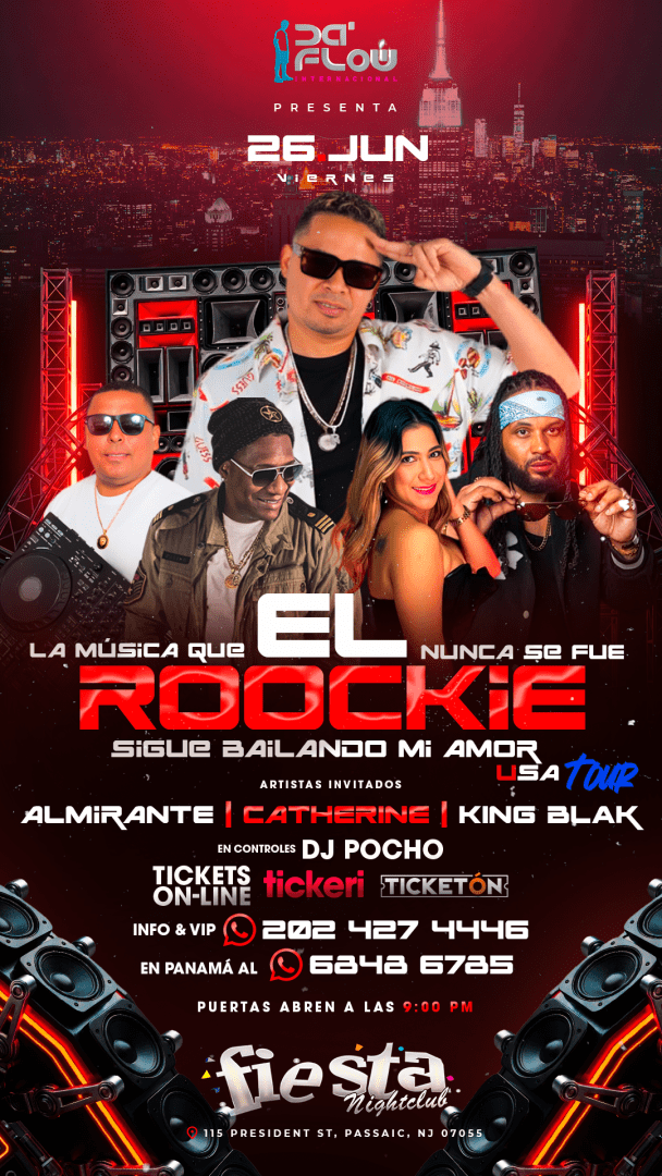 The Roockie Keeps Dancing My Love Tour in Passaic NJ