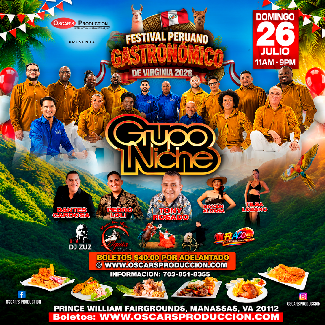 “VIRGINIA PERUVIAN GASTRONOMIC FESTIVAL 2026”