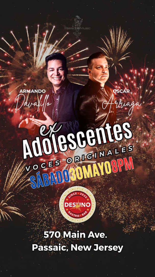 EX ADOLESCENTES - Armando Davalillo y Oscar Arriaga en concierto.