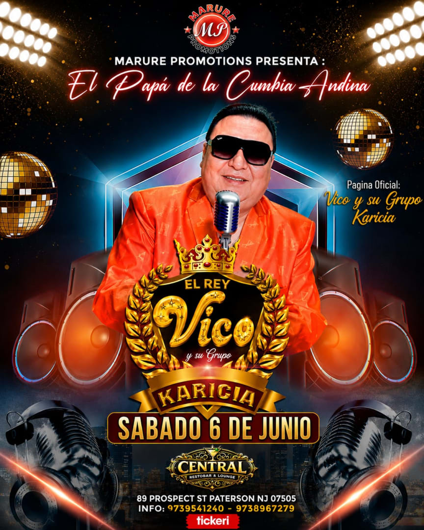 Vico y su grupo karicia en New Jersey