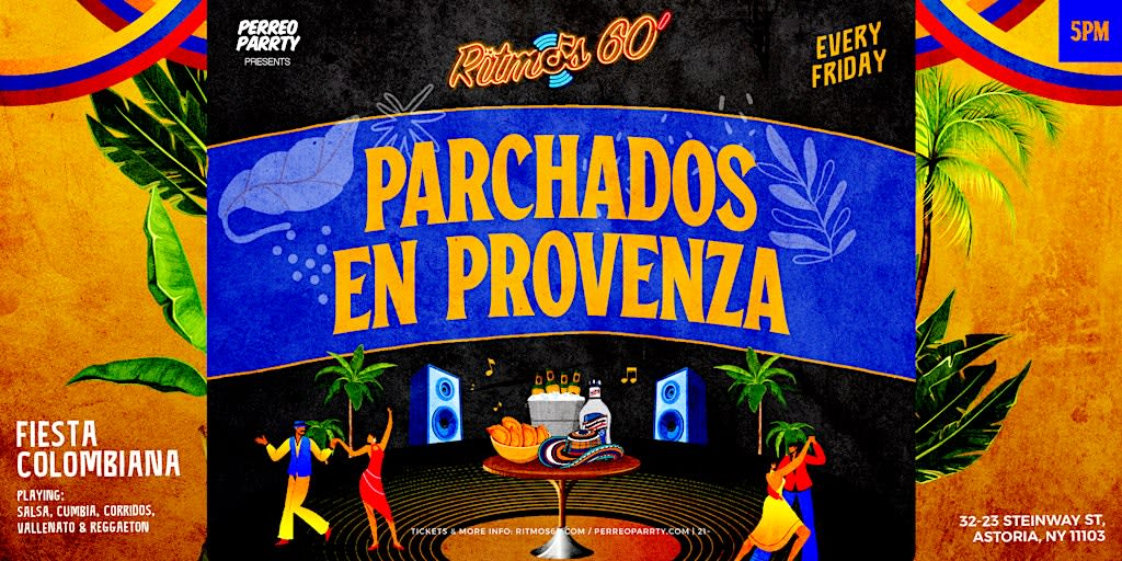 Rhythms: Parchados En Provenza - Colombian Salsa, Vallenato Reggaeton Party