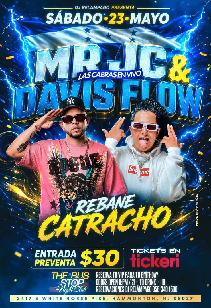 Davis flow Y Mrjc en concierto hammonton Nj