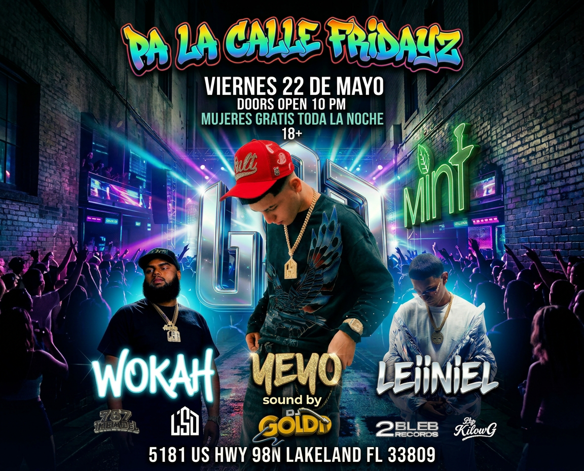 Yeyo, Wokah & Leiiniel Live, En Pa la Calle Fridayz