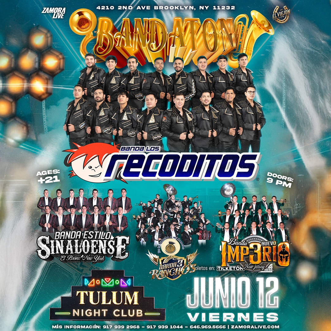 Bandaton with Banda los recoditos and many more in concert