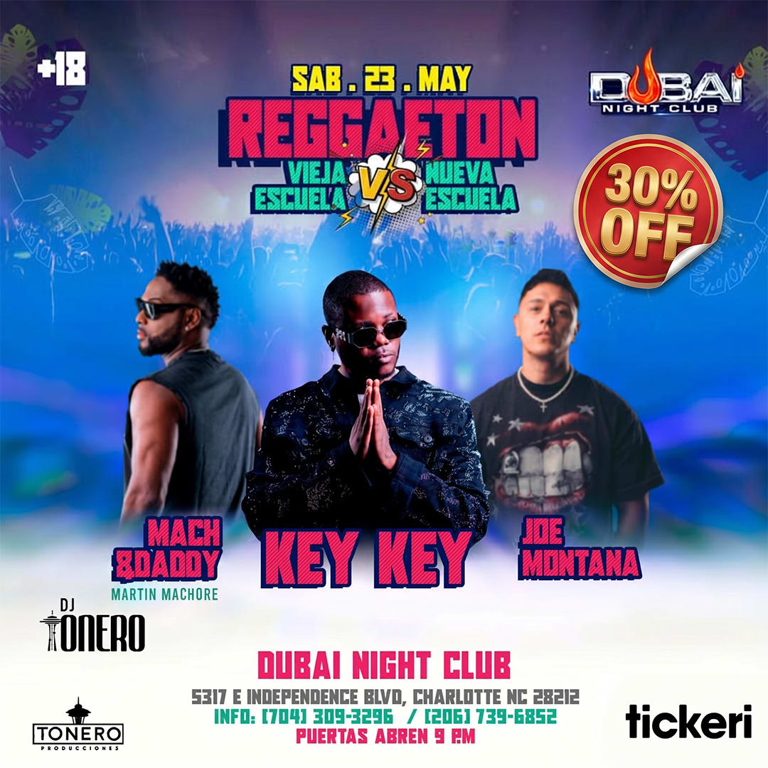 Key Key - Joey Montana - Mach & Daddy en Charlotte