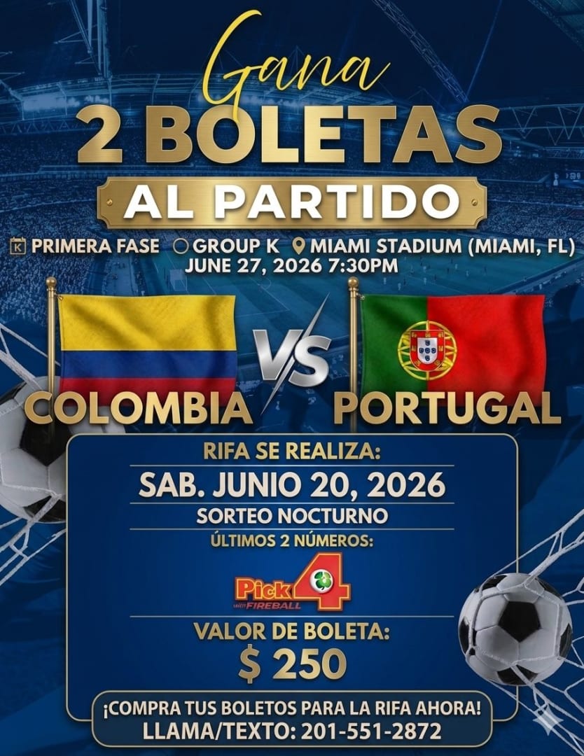RIFA COLOMBIA v PORTUGAL