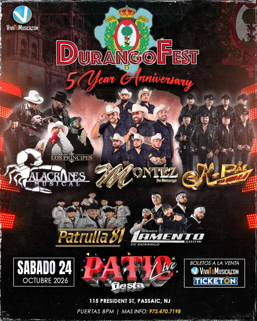 DURANGO FEST. 5 YEARS ANNIVERSARY ALACRANES MUSICAL, MONTEZ DE DURANGO, K-PAZ DE LA SIERRA, PATRULLA 81, BANDA LAMENTO
