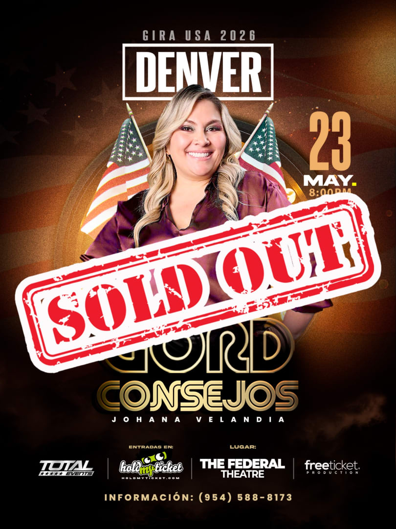 GORDCONSEJOS - Johana Velandia (La Gorda)- STAND UP COMEDY -DENVER LAST TICKETS