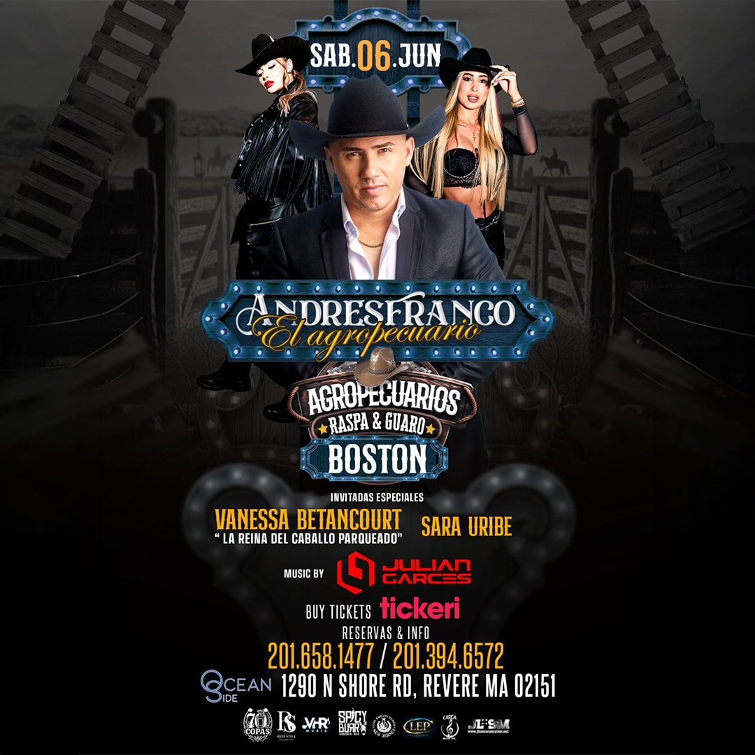 Raspa y Guaro Farmers with Andre Franco in “Boston” Concert
