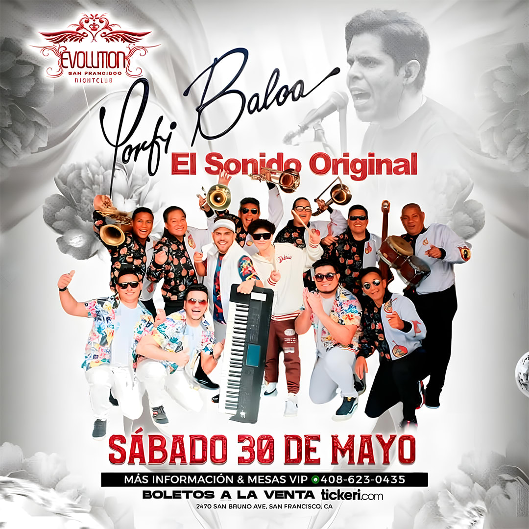 Porfi Baloa el Sonido Original en San Francisco