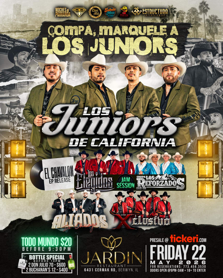 THE CALIFORNIA JUNIORS @ GARDEN