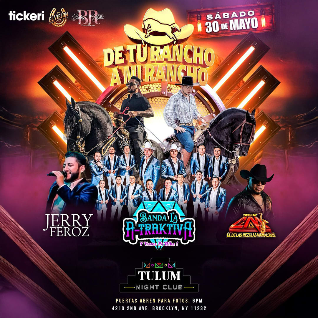 Jerry Feroz & Banda la A-Traktiva en concierto
