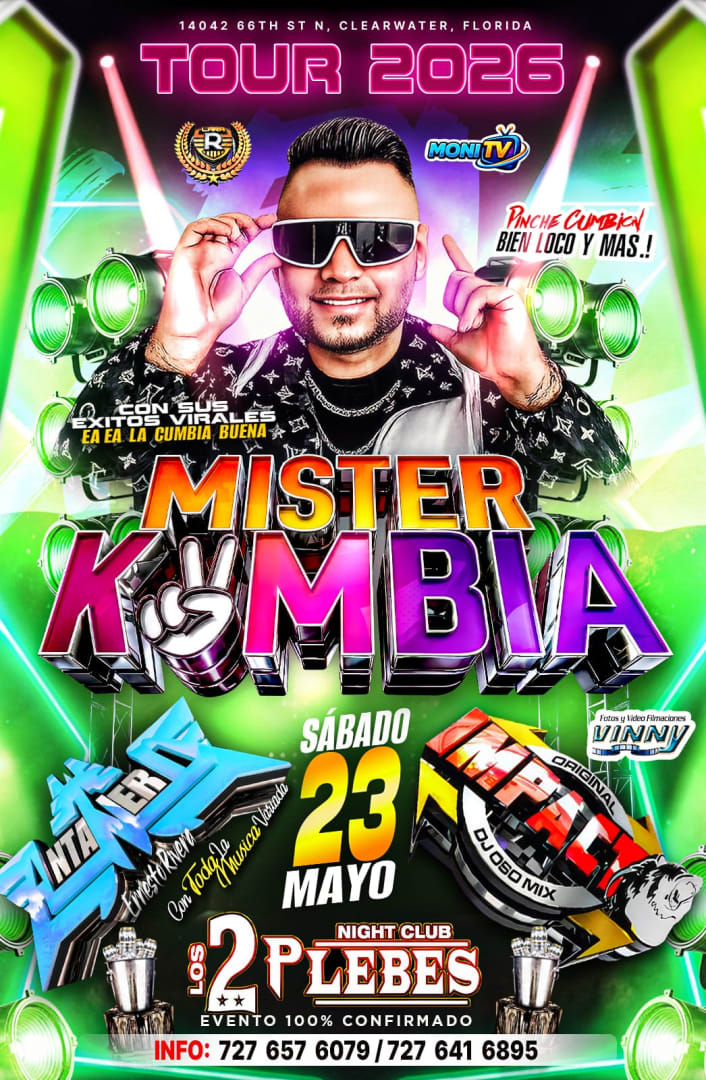 ¡Míster Kumbia en Vivo! - Gira 2026