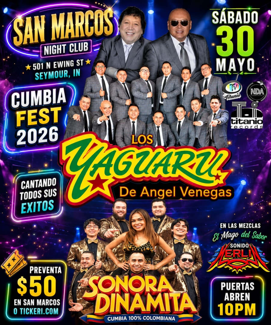 THE YAGUARU & THE SONORA DINAMITA