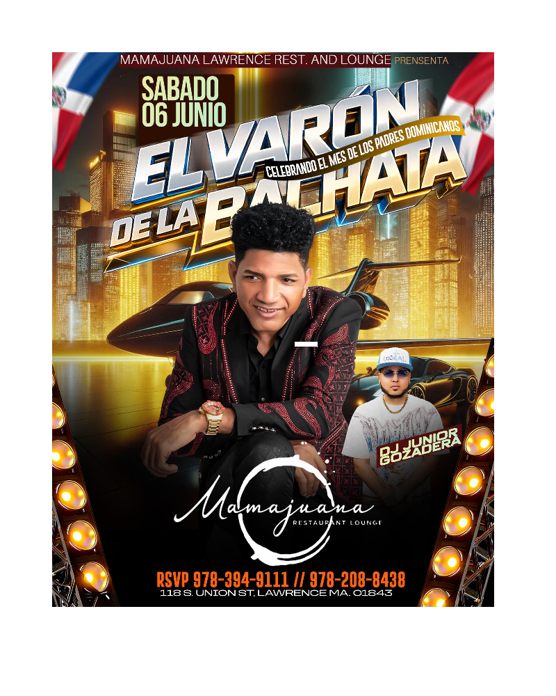 THE MAN of BACHATA in Lawrence, June 06