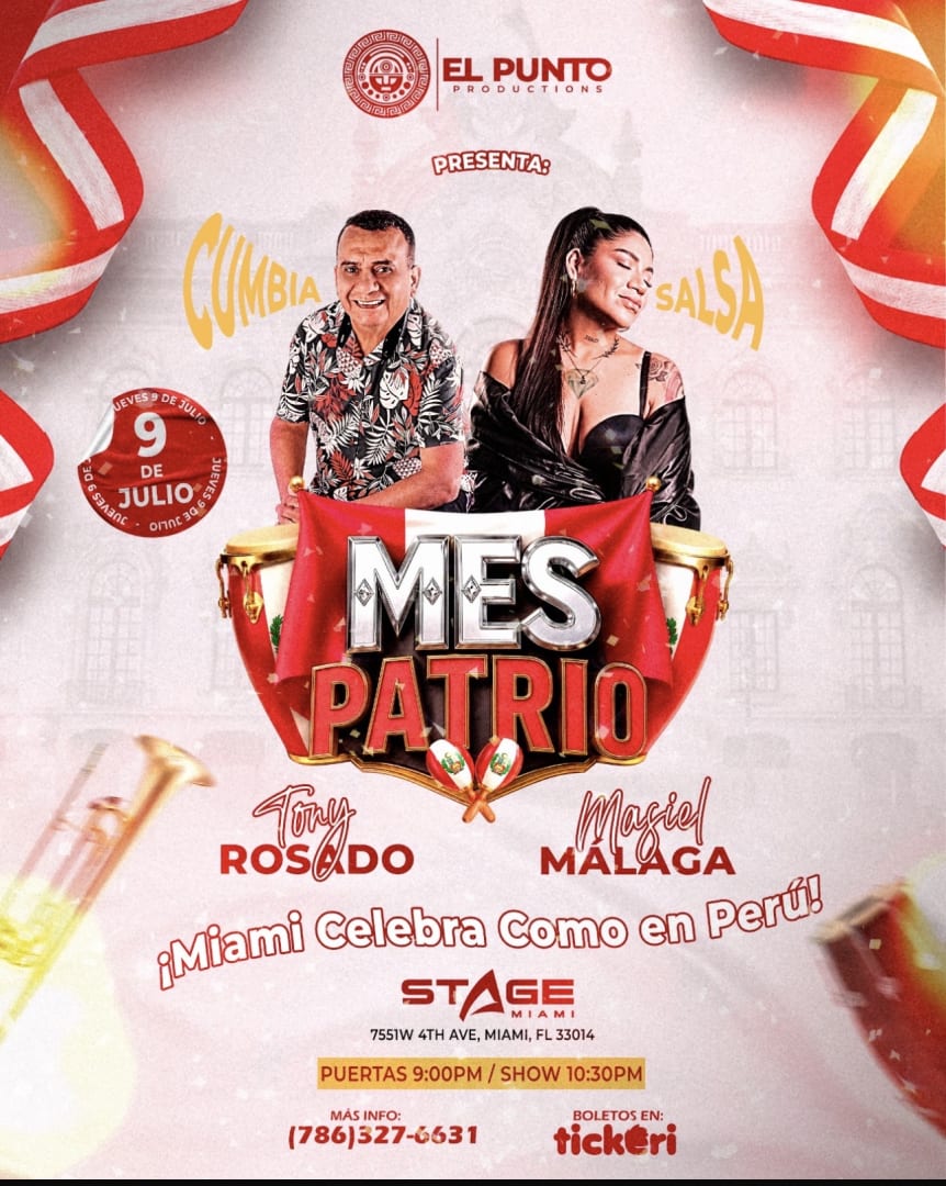 Masiel Malaga for the first time in Miami with TONY ROSADO