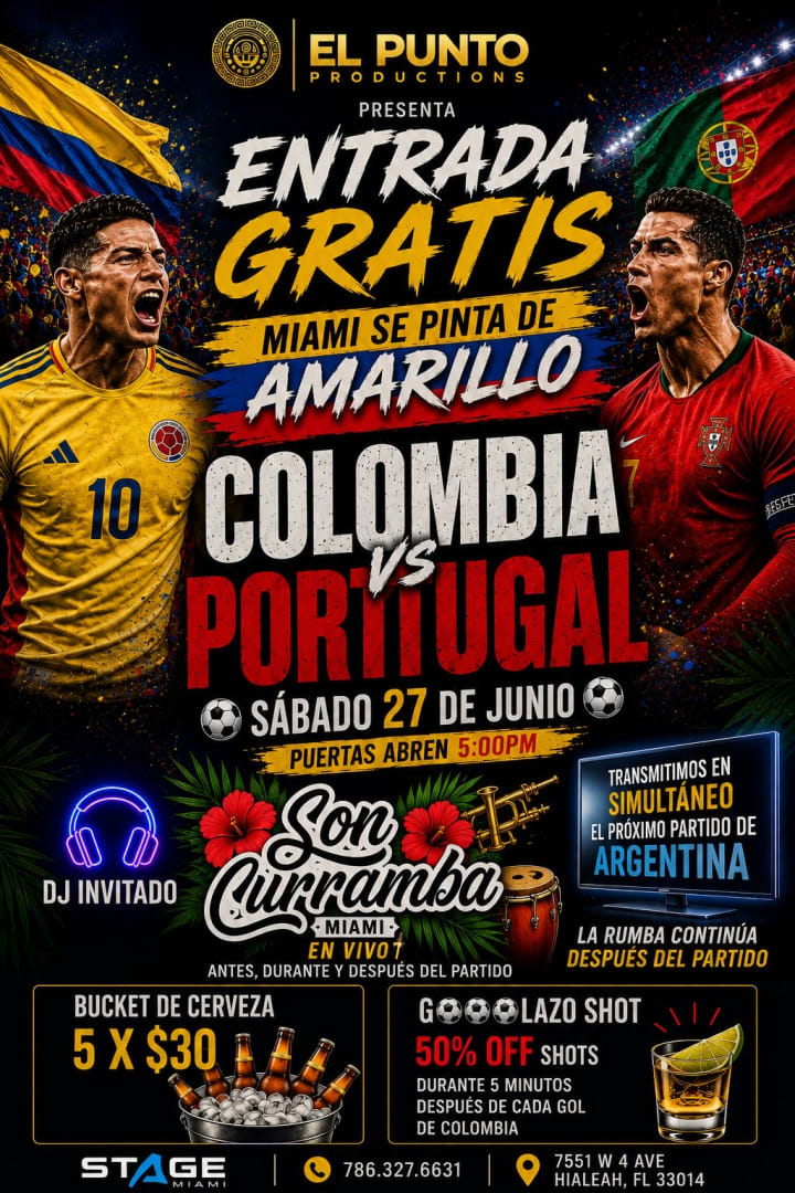🇨🇴COLOMBIA VS 🇵🇹PORTUGAL