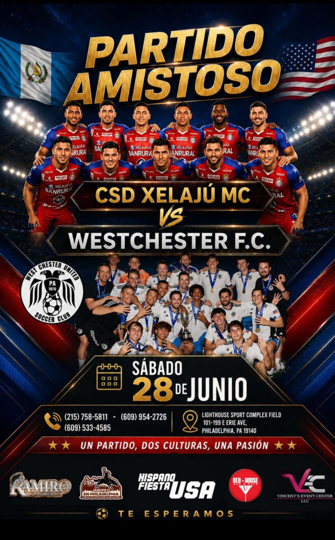 PARTIDOS AMISTOSOS CSD XELAJU MC DE GUATEMALA VS WESTCHESTER FC, EN LIGHTHOUSE FIELD