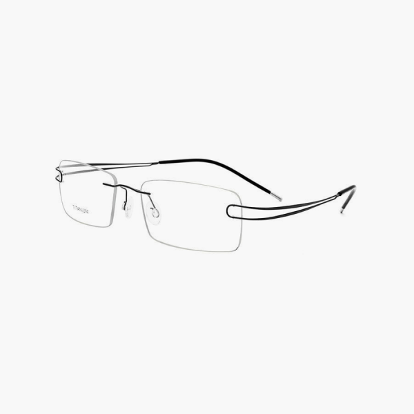 Aurora Memory Metal Rimless Frames Titanium Optix