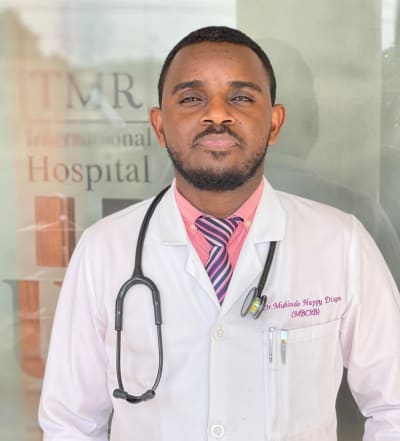 Dr. Dixon Muhindo Happy