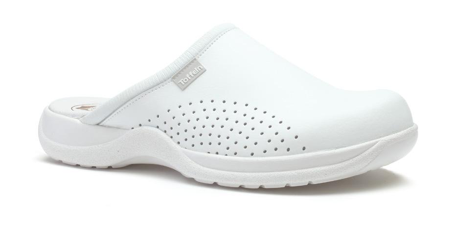 White (without heel strap and with vents)