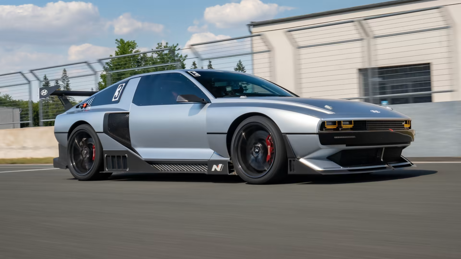 Hyundai's N74 A LimitedEdition HydrogenPowered Marvel Hits the Road