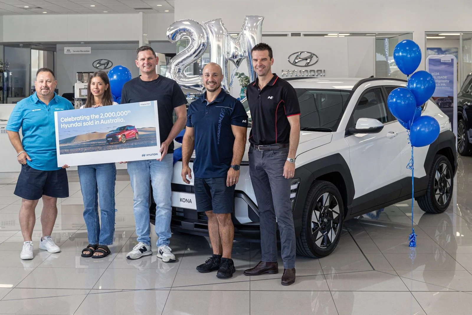 Hyundai Achieves Landmark TwoMillionth Vehicle Sale in Australia
