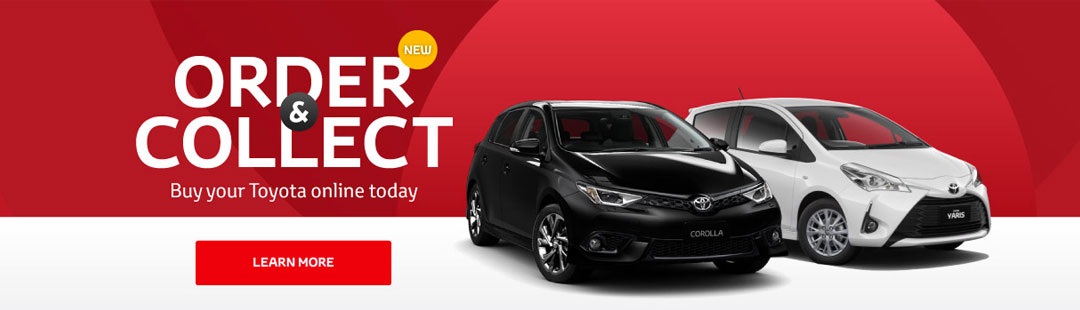 Order & Collect your new Yaris & Corolla featured image