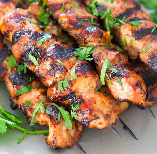 CHILLI LIME CHICKEN SKEWERS Brisbane Camperland