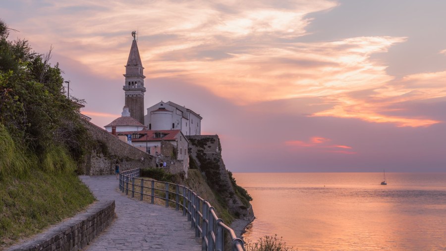 Scenic view of Piran