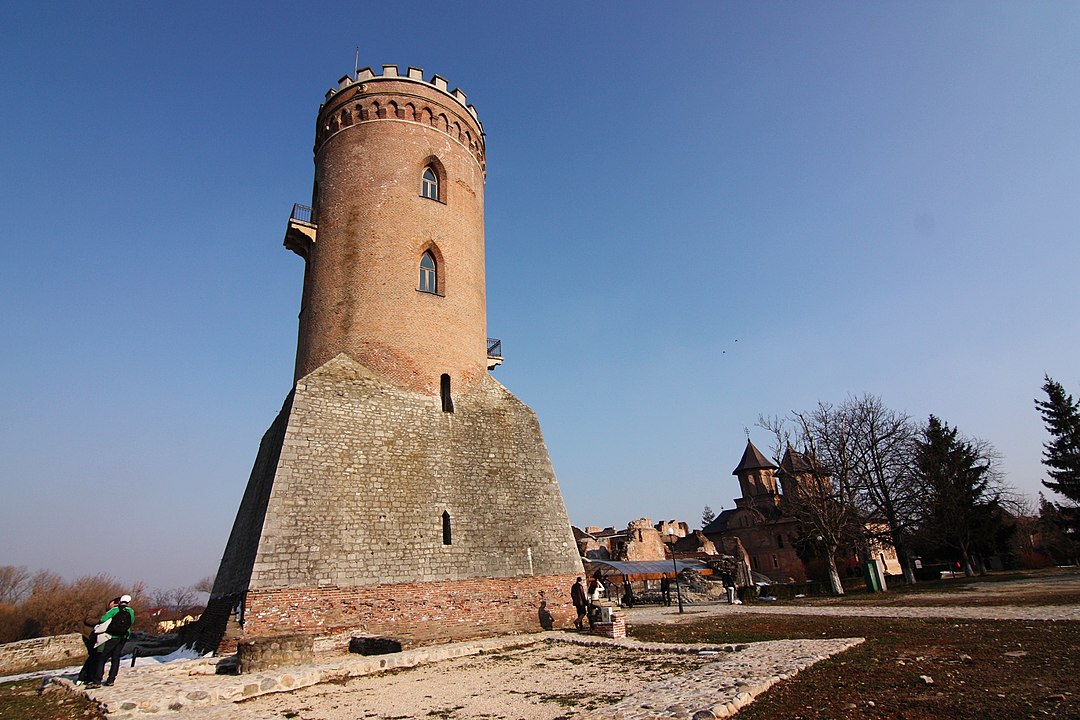 Sunset Tower of Princely Court, Romania