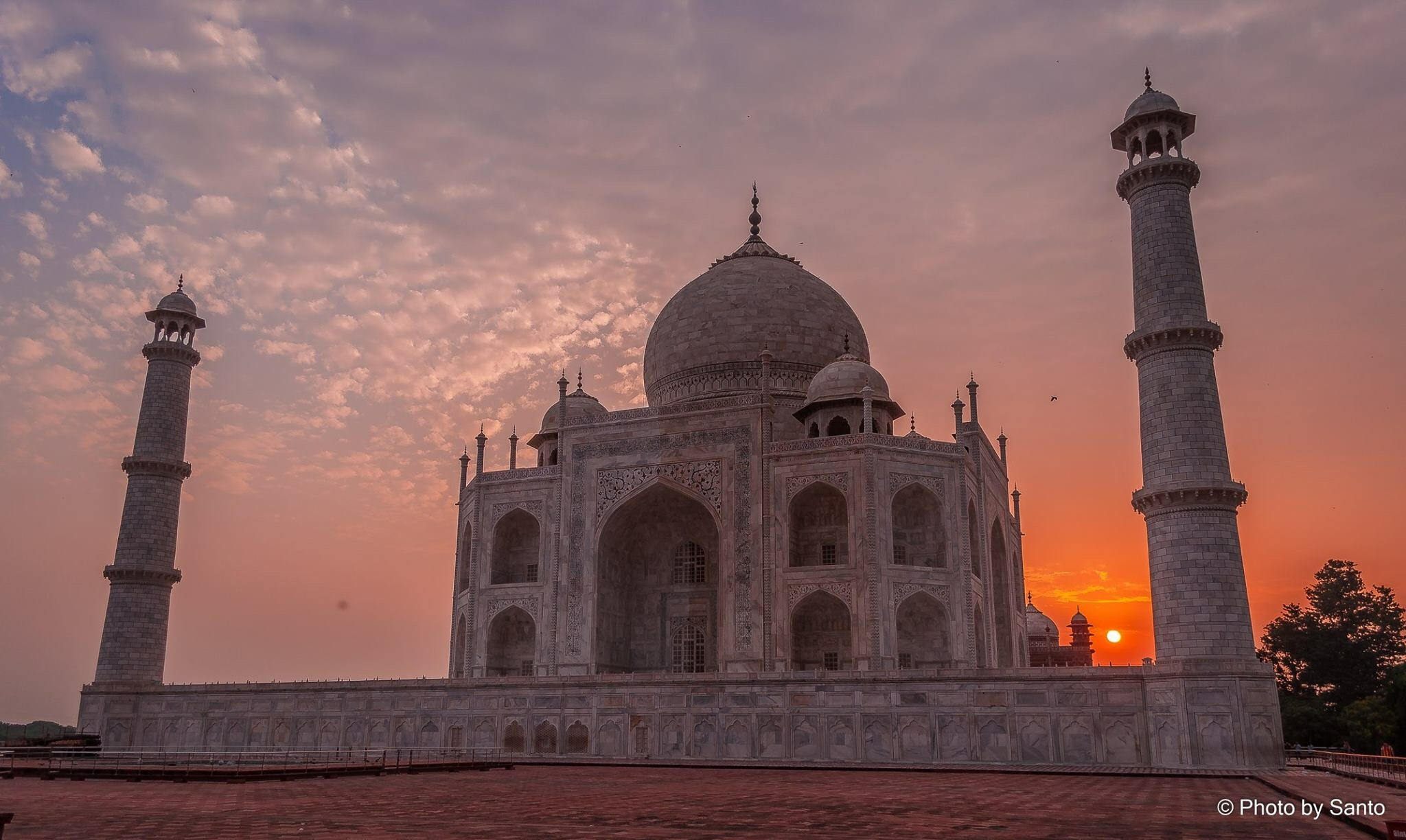 Taj Mahal In Agra, India