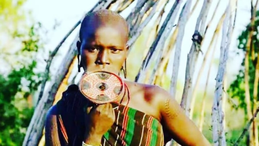 Mursi Woman