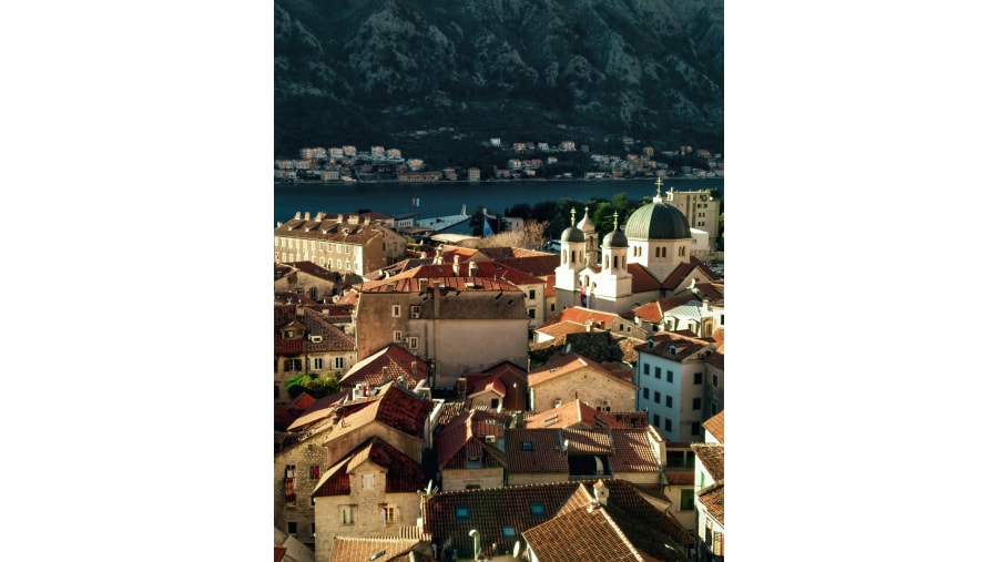 City View of Kotor, Montenegro