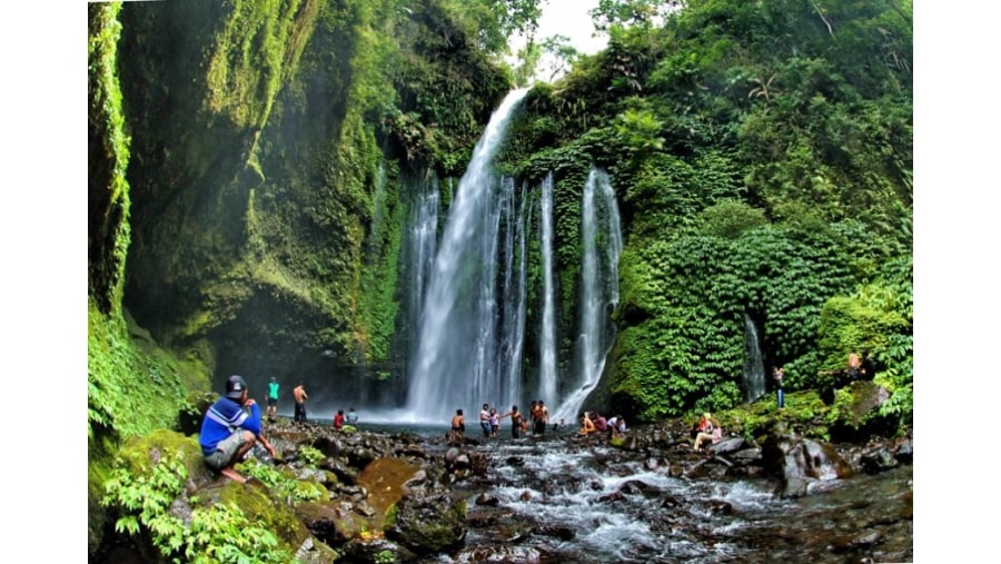 Waterfall at Lombok